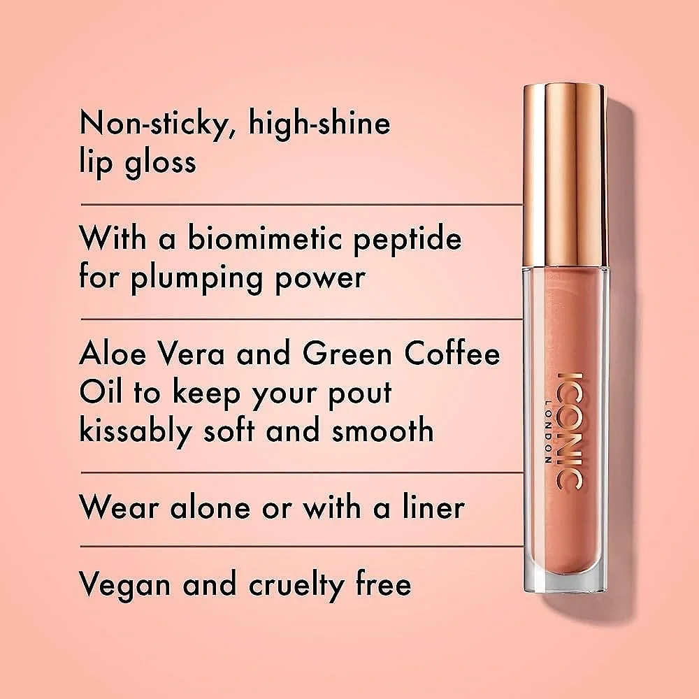 Iconic London Feeling It Lip Plumping Gloss